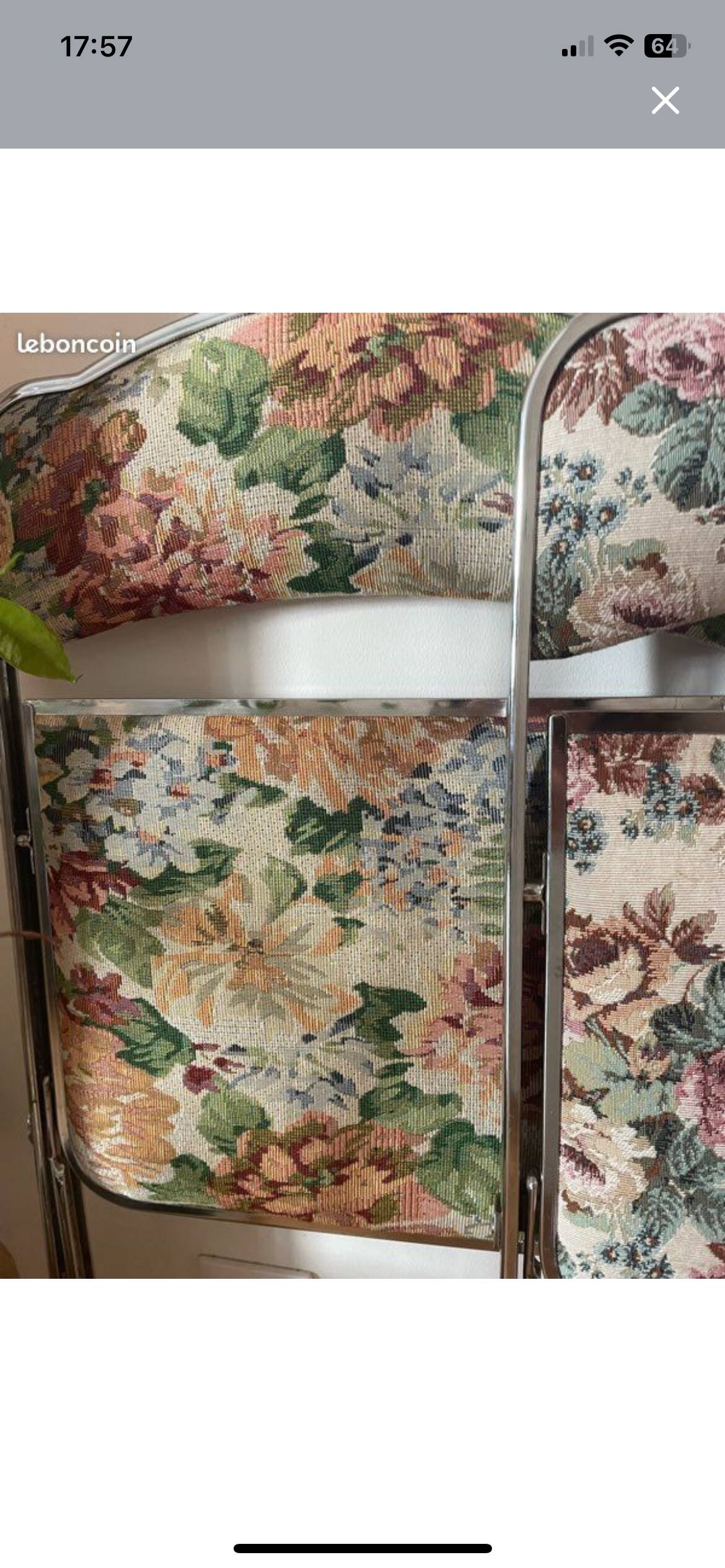4 chaises pliantes vintages Chaisor
