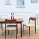2 vintage chairs by Niels Otto Moller