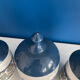 Pot a épices rangement bleu vintage