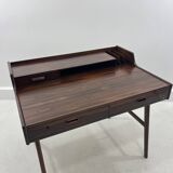 Bureau danois modèle 56 en palissandre par Arne Wahl Iversen pour Vinde Mobelfabrik