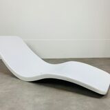 Eurolax R1 fiberglass deckchair by Charles Zublena