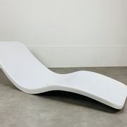 Eurolax R1 fiberglass deckchair by Charles Zublena