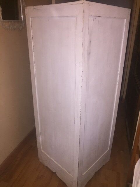 Ceruse white corner furniture