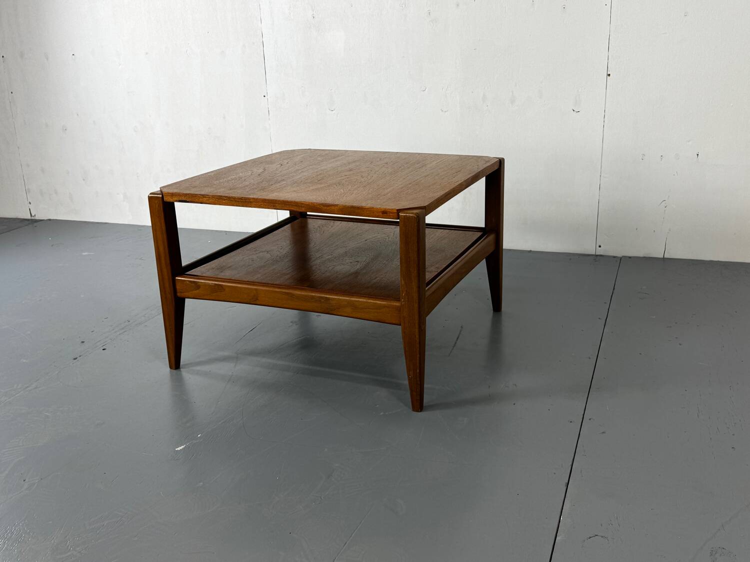 Scandinavian Danish Teak & Formica Coffee Table, 1960s