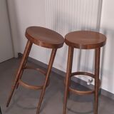 Suite of 2 baumann stools from 1950