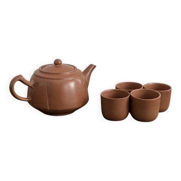 Terracotta tea set