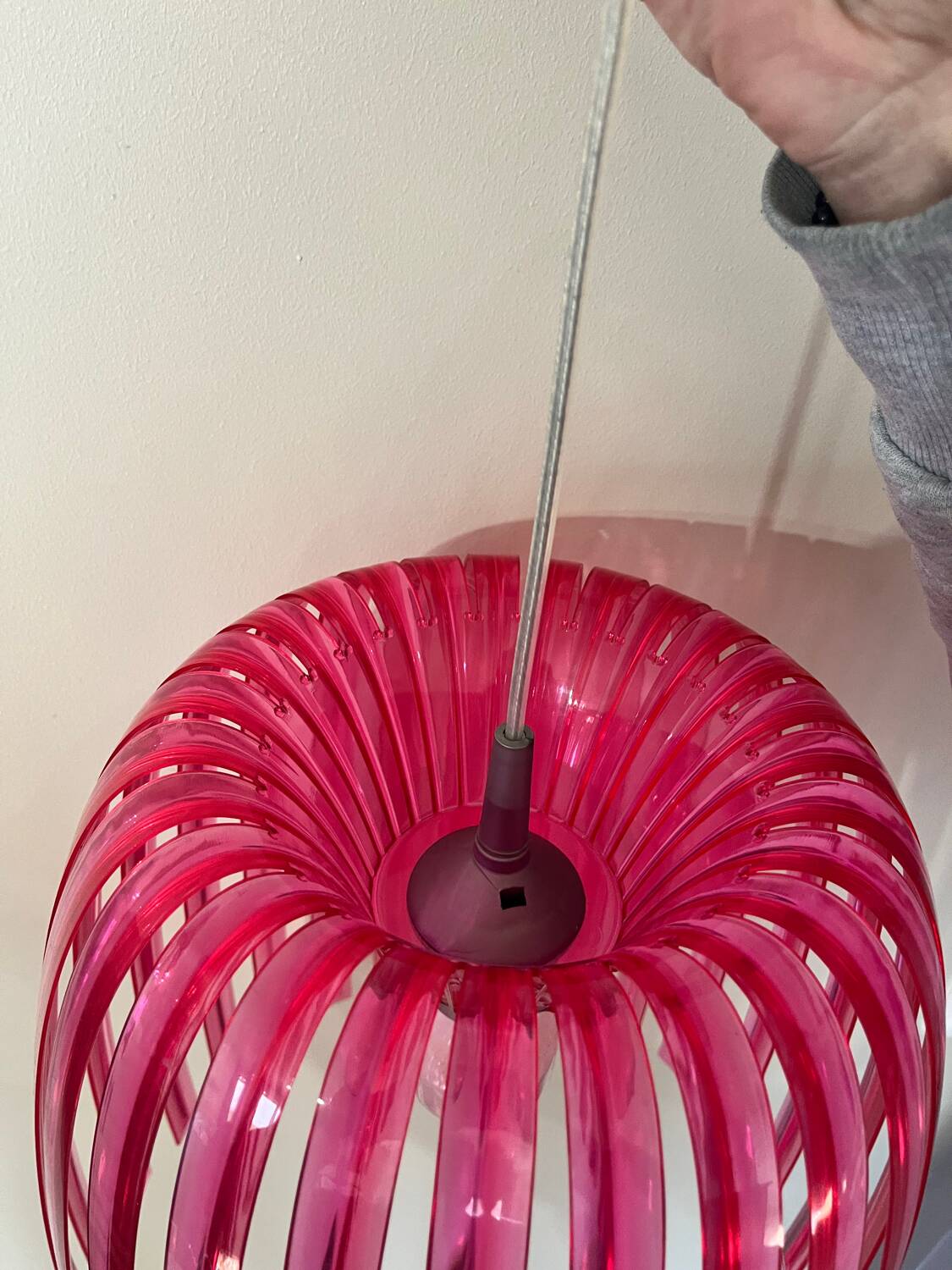 Suspension Joséphine Koziol rose Kartell