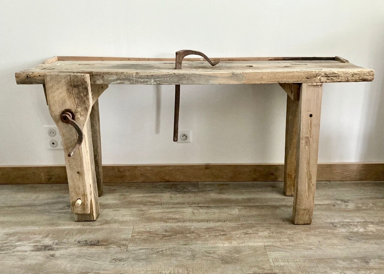 Authentic old workbench