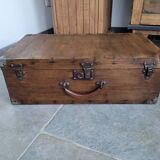 Old wooden trunk