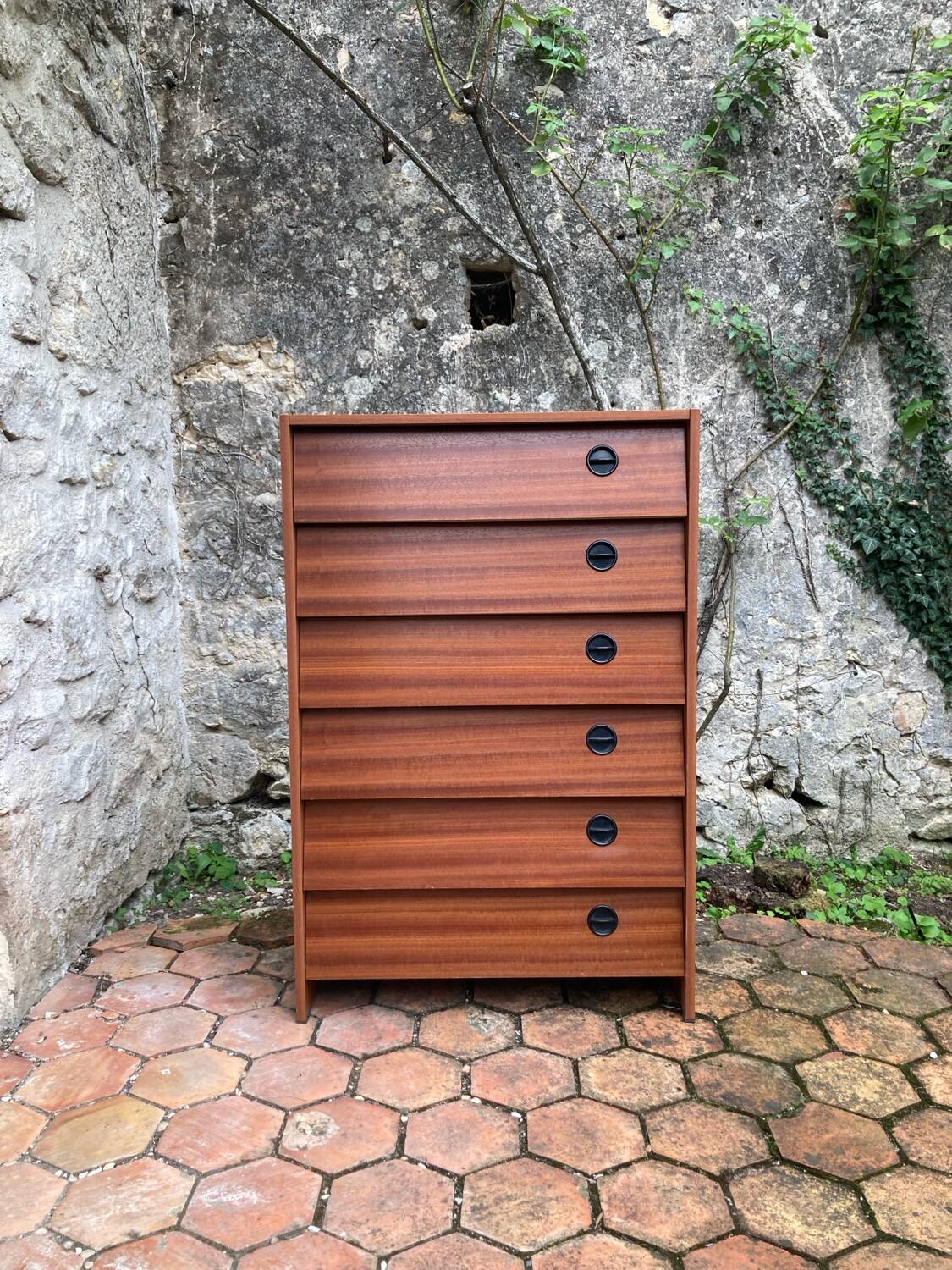 Vintage shoe cabinet