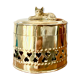 Cat brass box