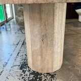 Table à manger en travertin années 70