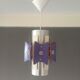 Vintage Lakro Anvia metal industrial design lamp 1960s