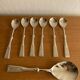 La S. Marco silver-plated metal and porcelain dessert service