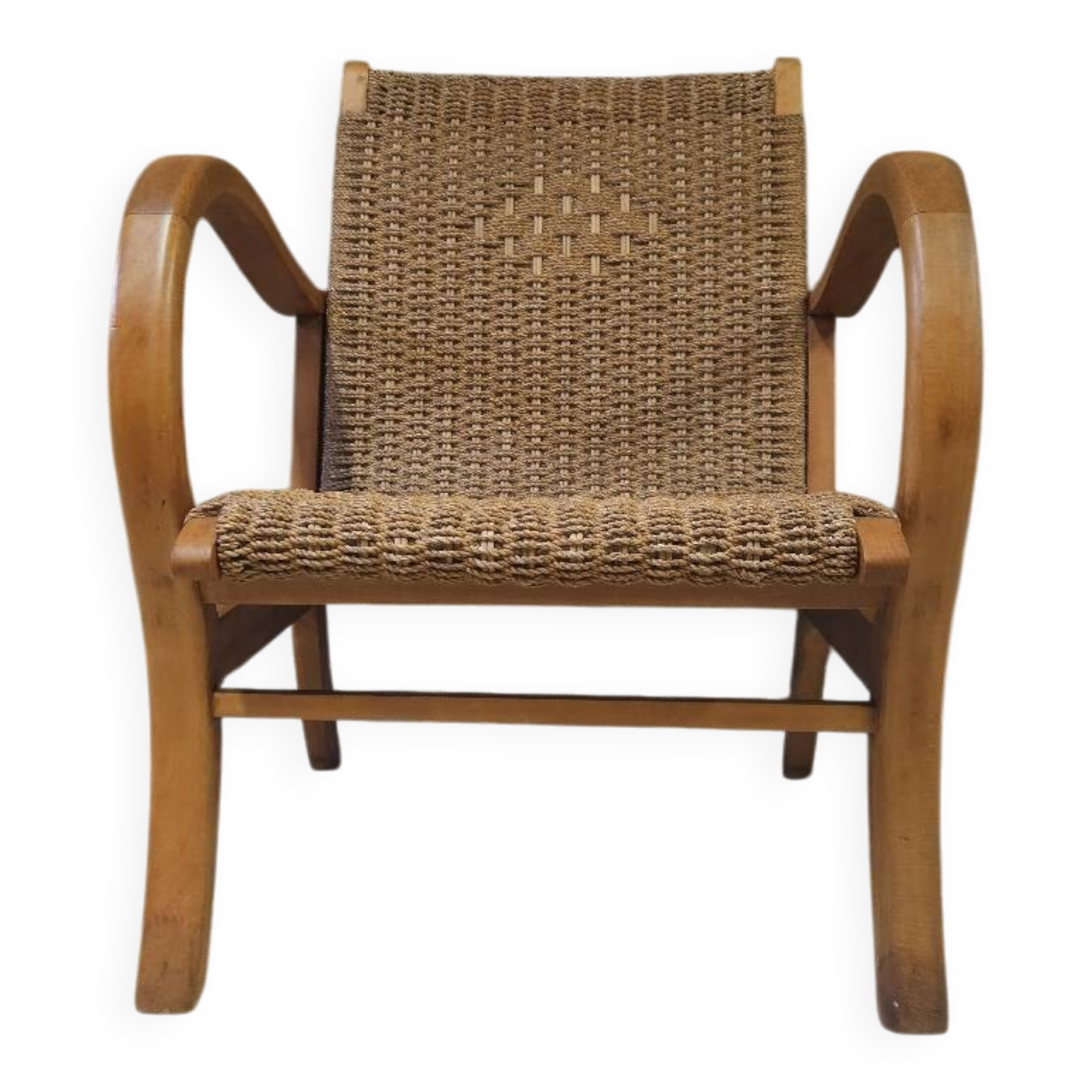 Erich Diekmann rope armchair 1960