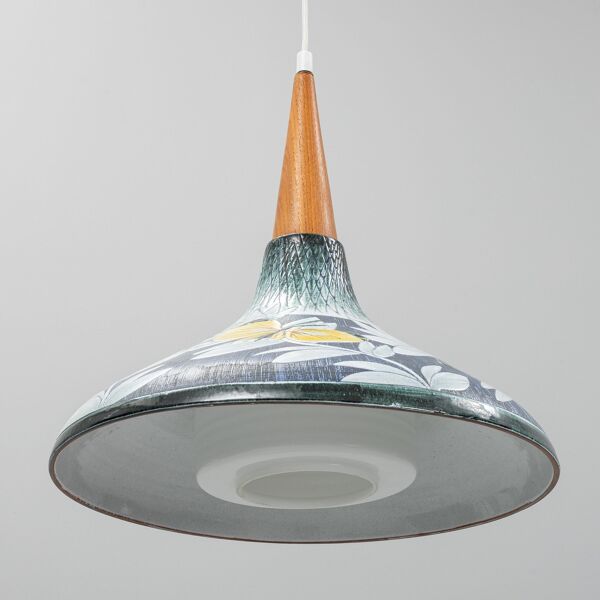 Lampe à suspension Marian Zawadsky  Lampe pour Tilgman, Suède, 1950