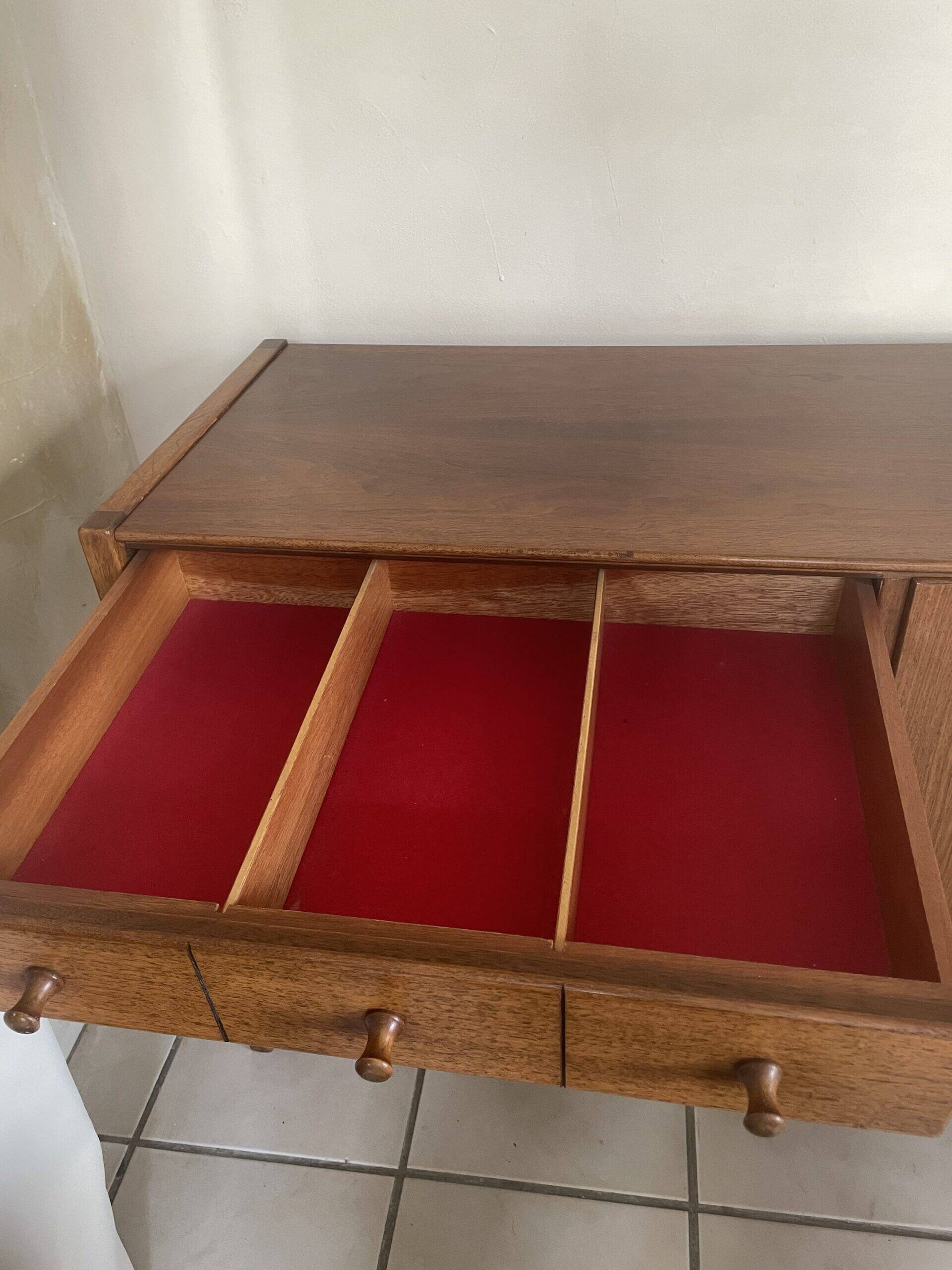 Danish teak desk