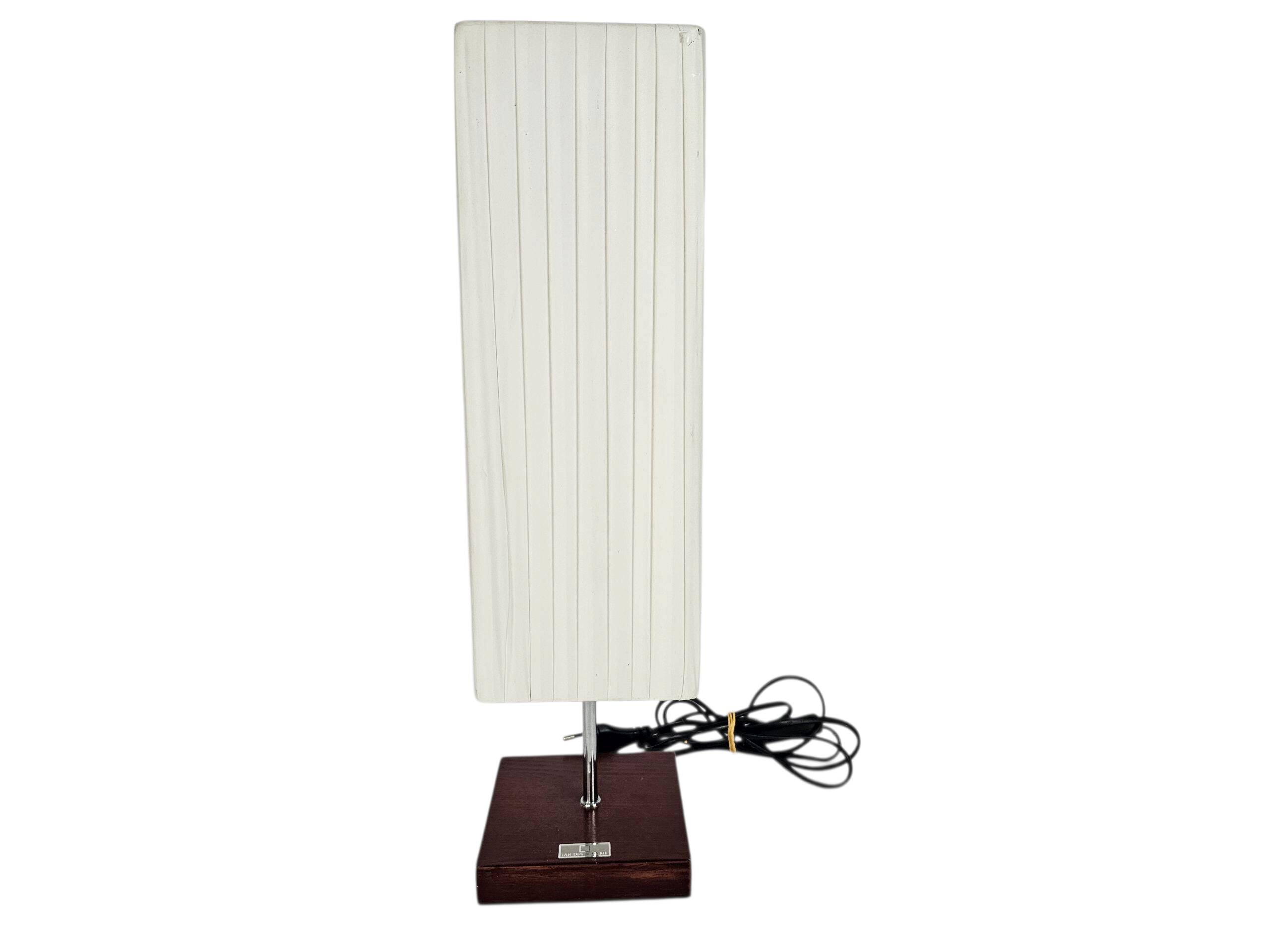 Boxford Holland - Jan des Bouvrie - table lamp - teak - 80's