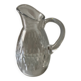 Baccarat Crystal Water Carafe Model Carcassonne Stamped