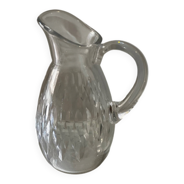 Baccarat Crystal Water Carafe Model Carcassonne Stamped