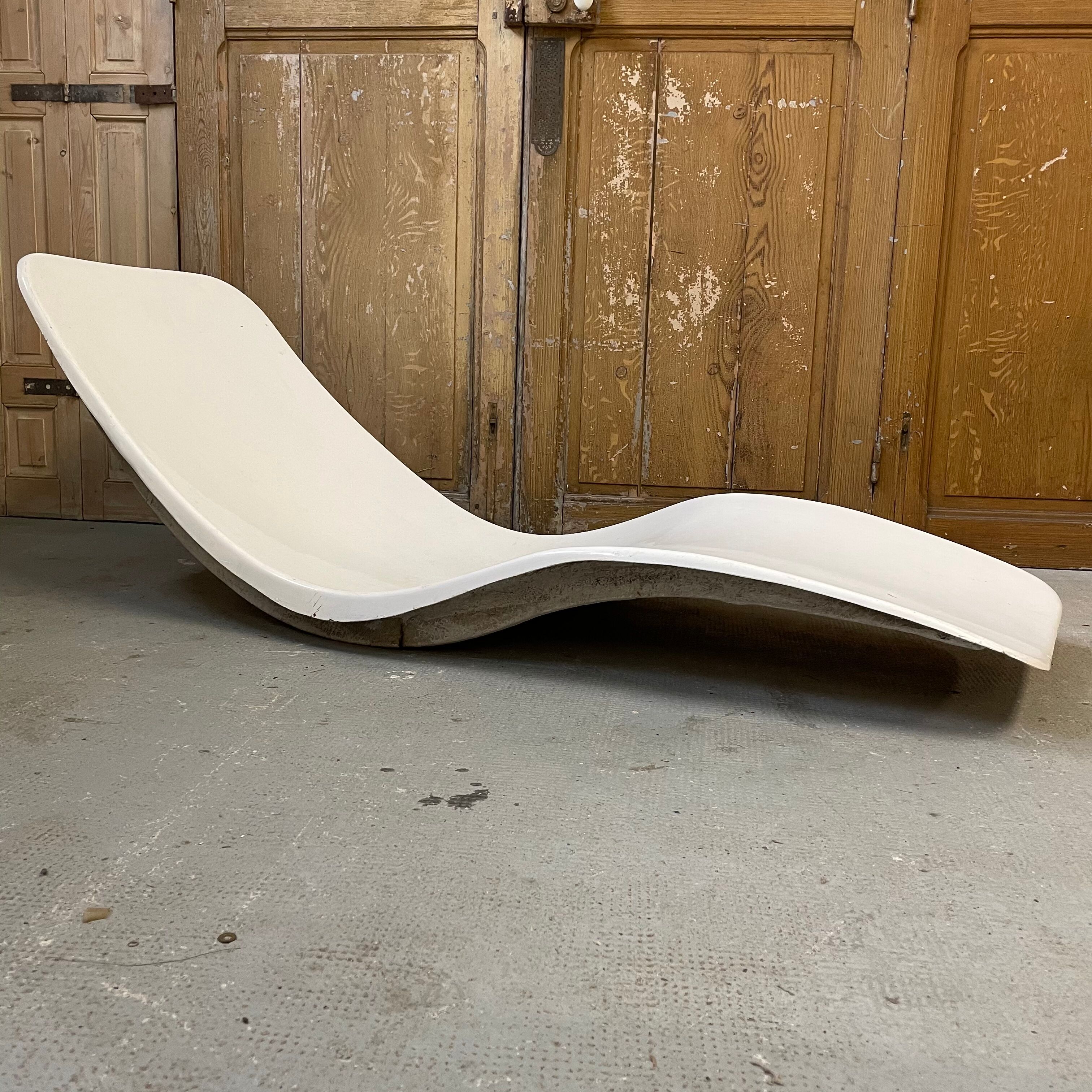 Long chair by Charles Zublena Eurolax R1 Club Mediterranean Med Design