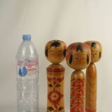 set of 3 KOKESHI (medium size)
