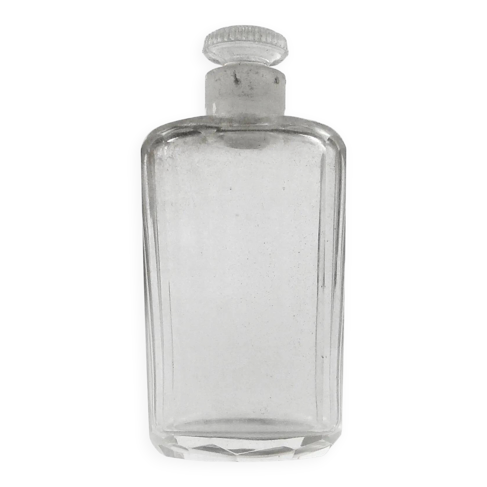Art Deco perfume bottle, crystal, France, 1930s