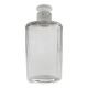 Art Deco perfume bottle, crystal, France, 1930s