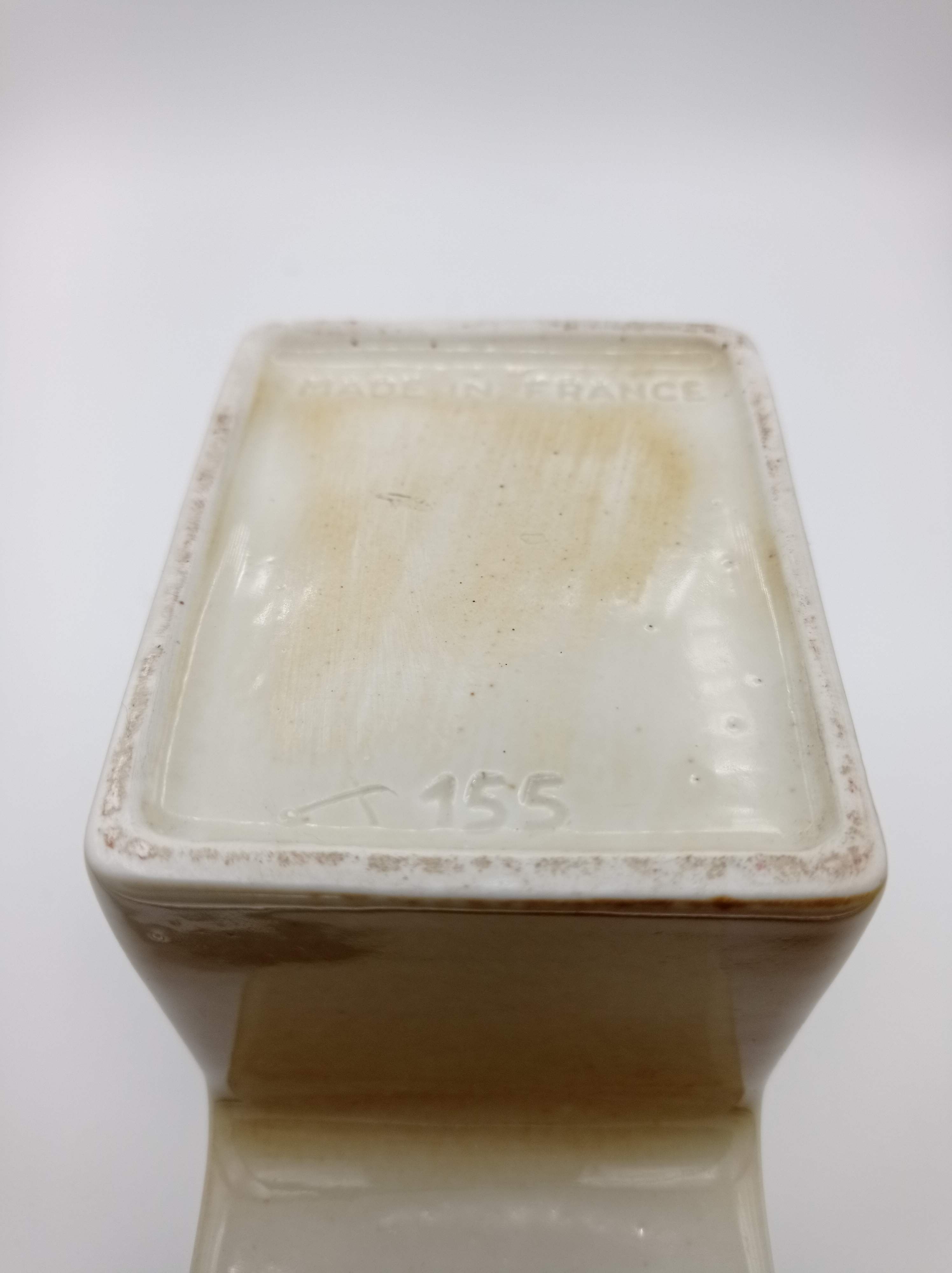 Ceramic geometric vase