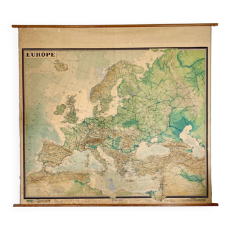 Large poster map of Europe