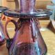 Pair of candlesticks Verrerie de Biot