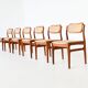 Set de 6 chaises Johannes Andersen Danemark 1960