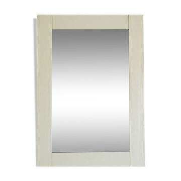 1950 vintage wood mirror 70x100cm