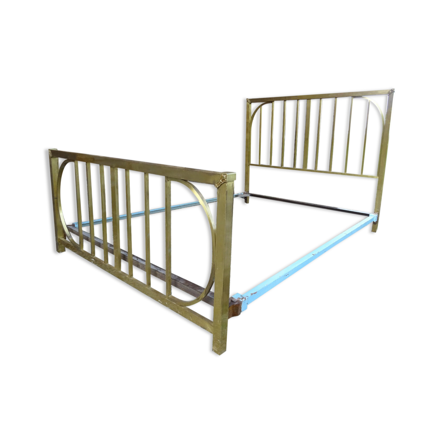 Antique brass bed in 140