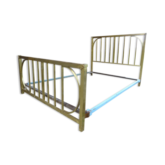 Antique brass bed in 140