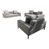 Ensemble canapés et fauteuil Zanotta