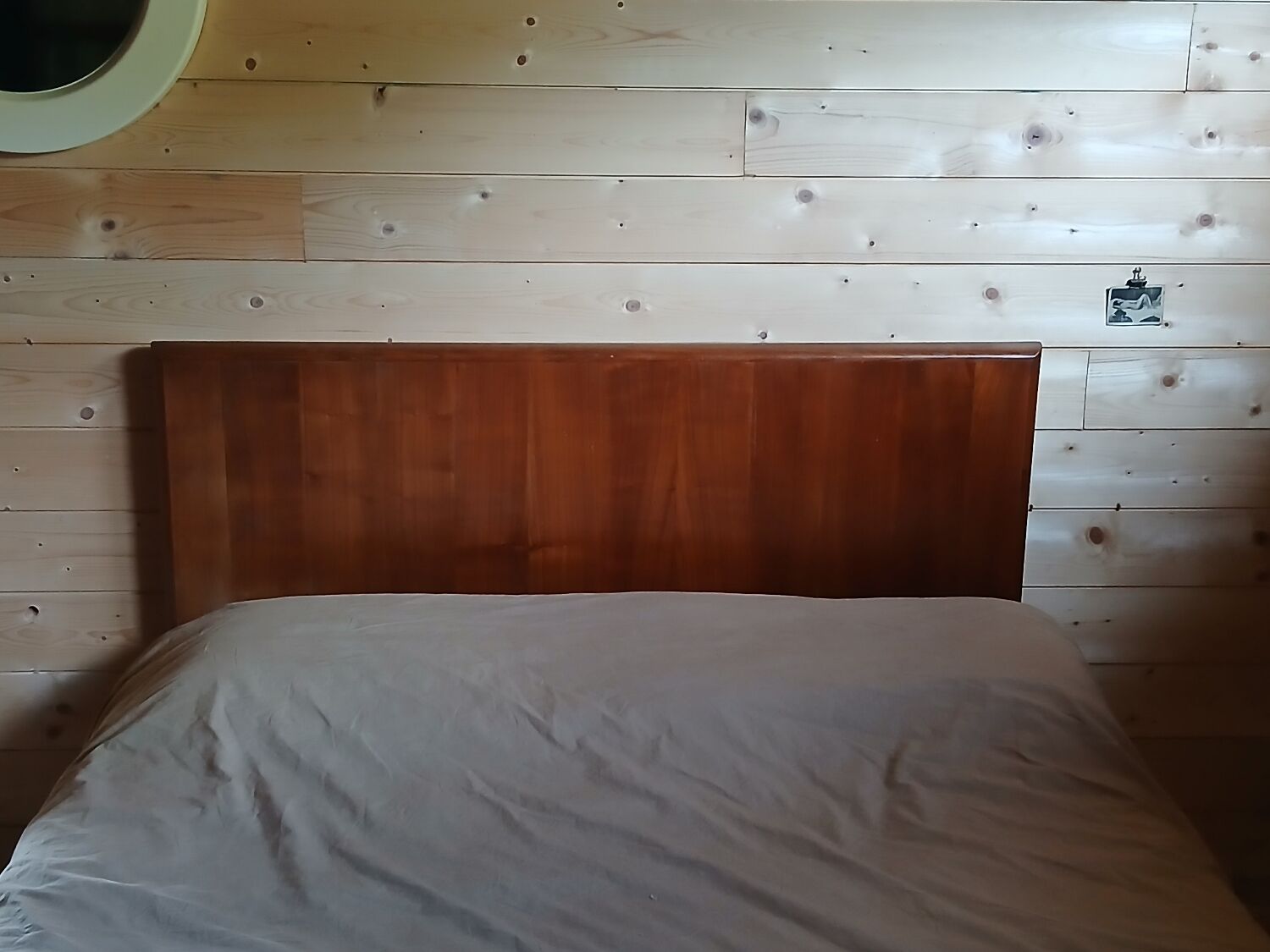Cherry wood headboard 140 cm
