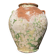 Ancient terracotta pottery jar from the 19th century.