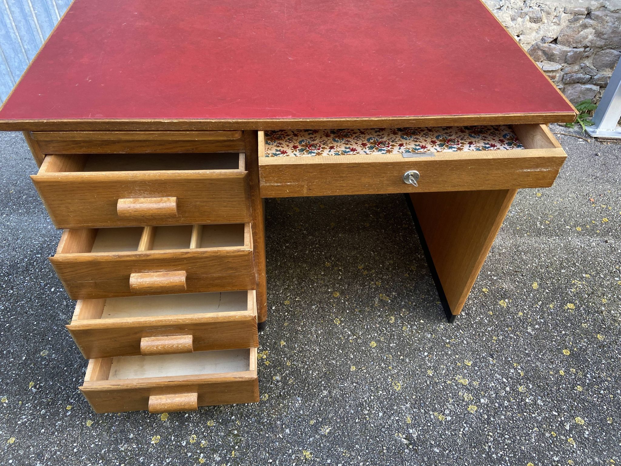 Bureau Américain vintage 1950