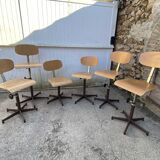 C high industrial architect swivel chair, industrial adjustable seat height and backrest