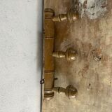 Wooden wall coat rack