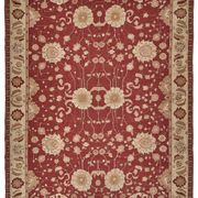 Turkish Handknotted Wool Oushak Rug 373 cm x 507 cm
