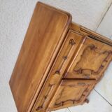 Small piece of furniture in cherry wood.