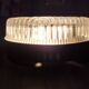 Vintage Glash-tte Limburg glass round ceiling light