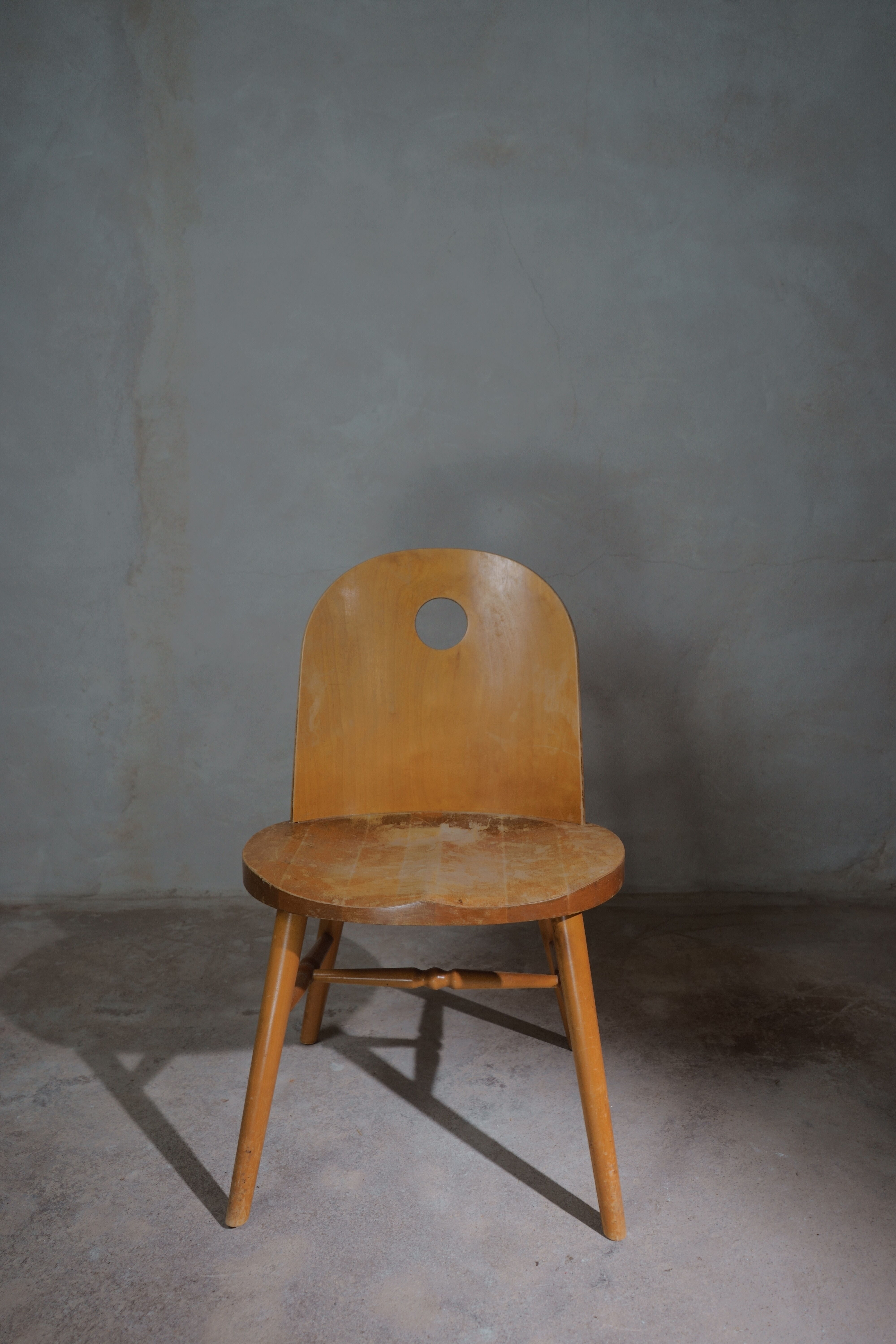 Birch dining table and chairs by Uno Åhrén for Gemla, Sportstugemöbler, Sweden, 1930´s