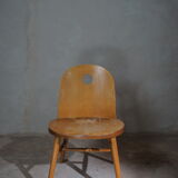 Birch dining table and chairs by Uno Åhrén for Gemla, Sportstugemöbler, Sweden, 1930´s