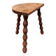 Tabouret ancien tripode en bois