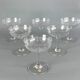 SUITE OF 6 CUPS TO CHAMPAGNE SAINT LOUIS MODEL SAPHO IN CRISTAL