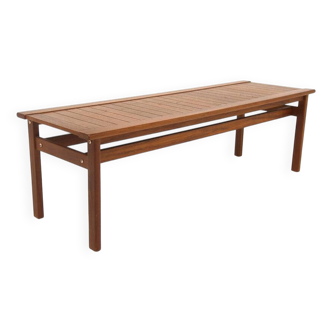 Scandinavian teak bench "Florida", Ingvar Andersson, Lannhult, Sweden, 1960