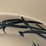 4 Japanese Longwy flat plates